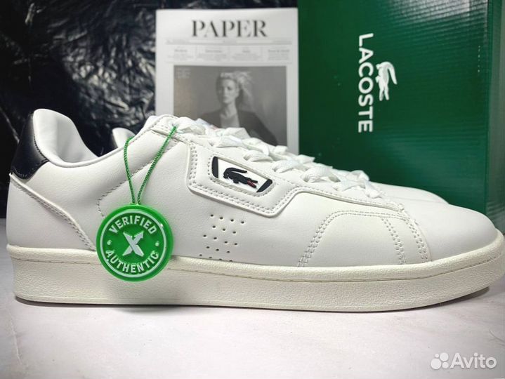 Кроссовки lacoste белые