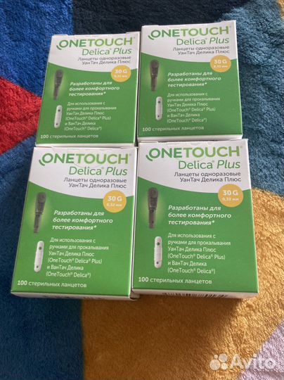 Ланцеты one touch Delika plus