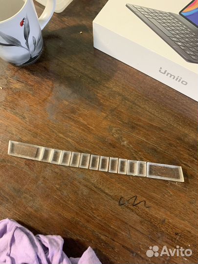 Четки с орг стекла.ручная работа