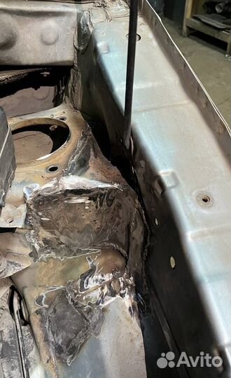 Бюджетная переварка авто, порогов, арок