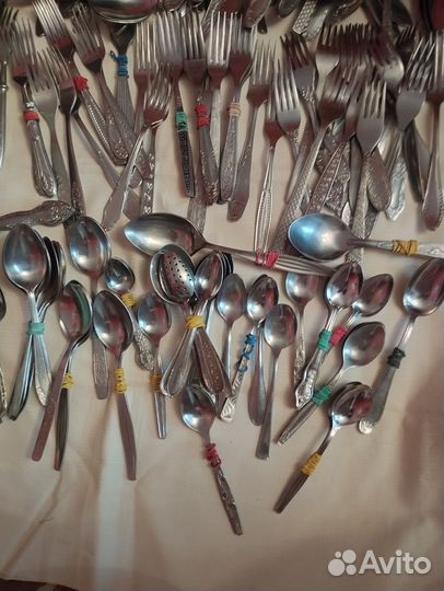 Ложки, вилки СССР