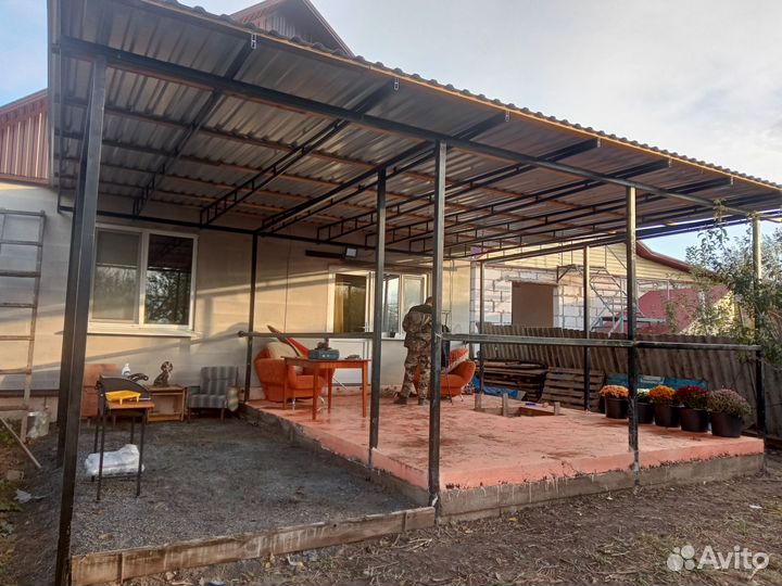 Сварочные работы, установка ворот, заборов