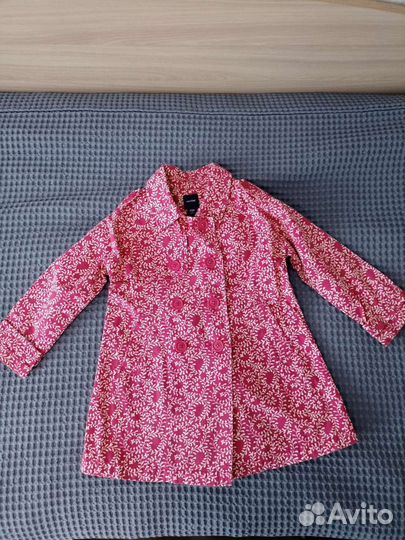 Плащ для девочки, хб, 3-4 года