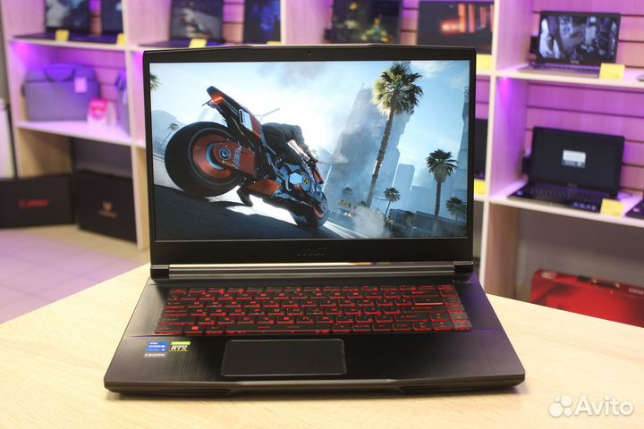 MSI/iрs/144Нz/i5-11400Н/rтх 3050/SSD Nvmе М.2 512