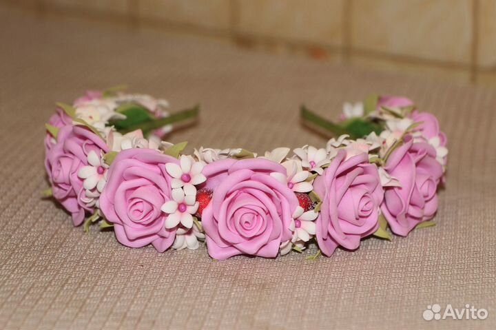Ободок ручной работы для девочки
