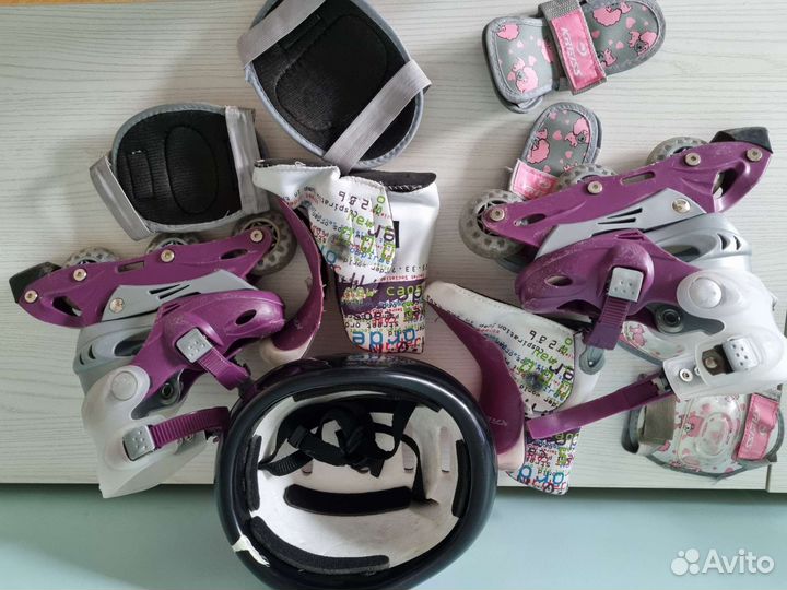 Ролики раздвижные xs 26-29