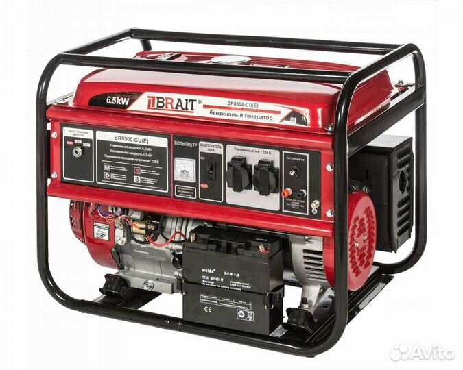 BR 6500-CU(Е) brait Генератор бензиновый