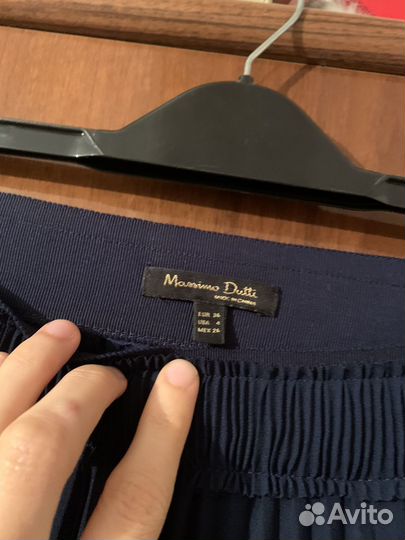 Massimo dutti юбка плиссе 36 S