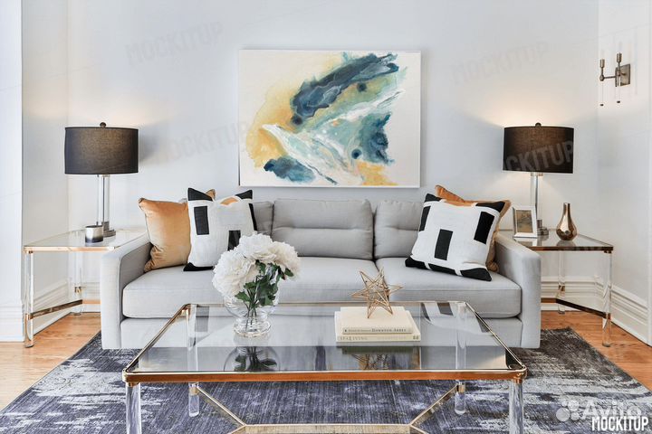 Интерьерная картина акрил абстракция 50*70 50*60