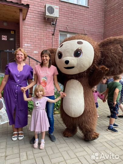 Аэро костюм ростовая кукла чебурашка