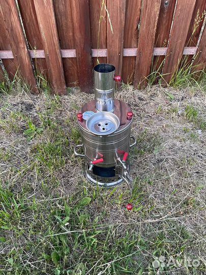 Турецкий самовар на дровах 3,5 литра