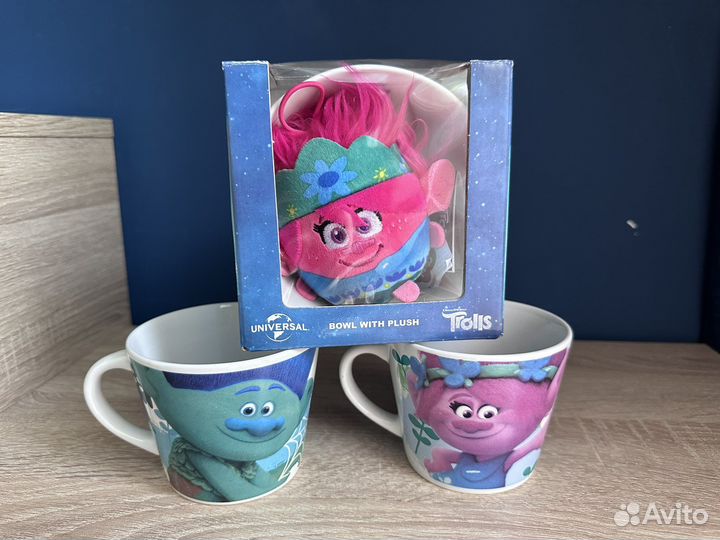 Новый набор посуды Тролли