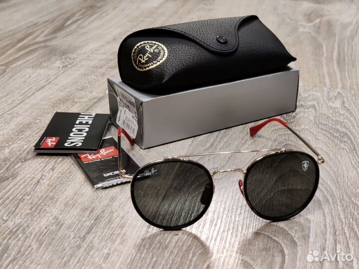 Оригинальные очки Ray Ban Round Metal, новые