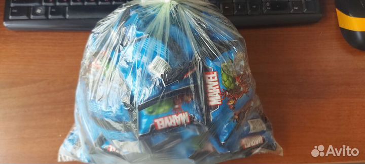 Ластики Marvel стиратели - 60 шт. Новые в упаковке