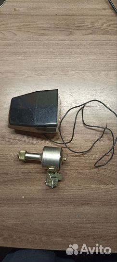 Фара и генератор велосипедные. СССР, комплект