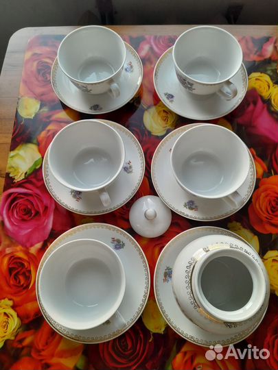 Сервиз чайный Песочное СССР