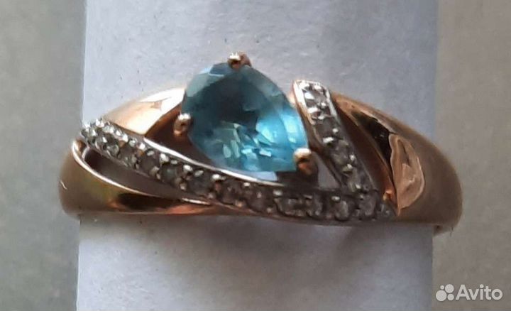 Золотое кольцо 585 пробы