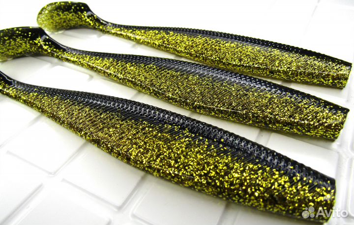Силиконовая реплика FoxPro Shad Firetails 14см