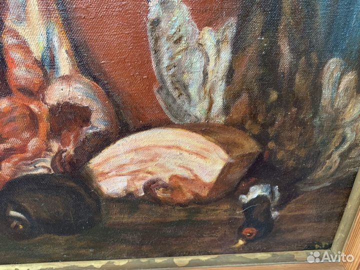 Картина маслом на холсте натюрморт