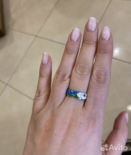 Серебряное кольцо