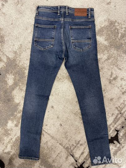 Джинсы zara скини унисекс