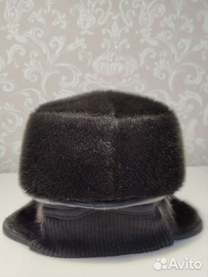 Меховая мужская кепка