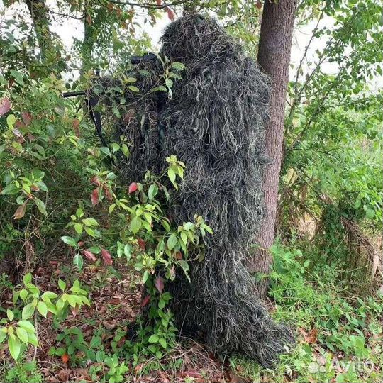 Маскировочный костюм зеленый летний