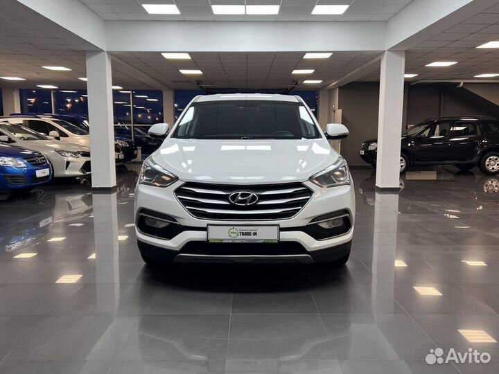 Hyundai Santa Fe 2.2 AT, 2017, 177 125 км