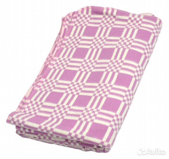 Одеяло для йоги байковое 212 х 125 см фиолетовый