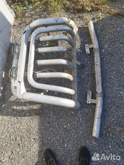 Защита переднего бампера и заднего