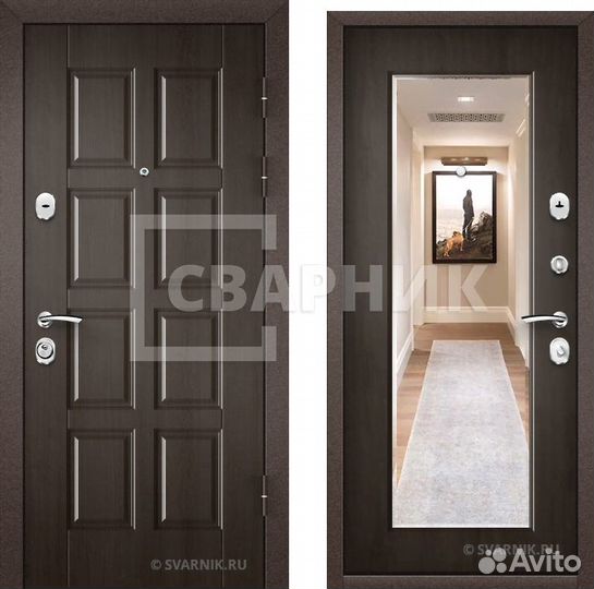 Входная дверь в дом. Установка. Бесплатный замер