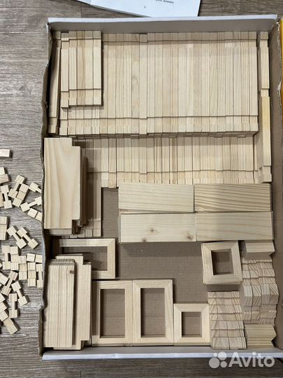 Деревянный конструктор 