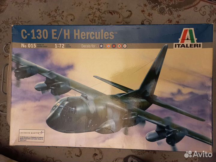 Модель самолета C-130 E/H Hercules 1/72