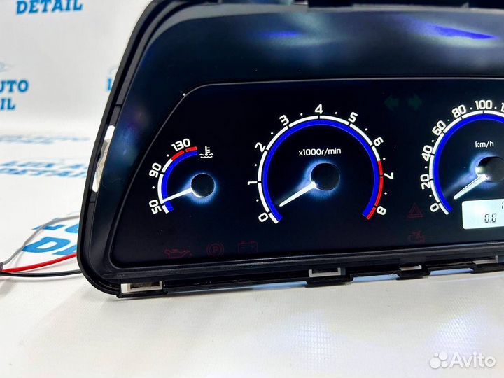 Комбинация приборов для ваз тюнинг пересвет