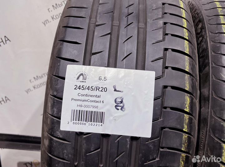 Continental PremiumContact 6 245/45 R20 94Y