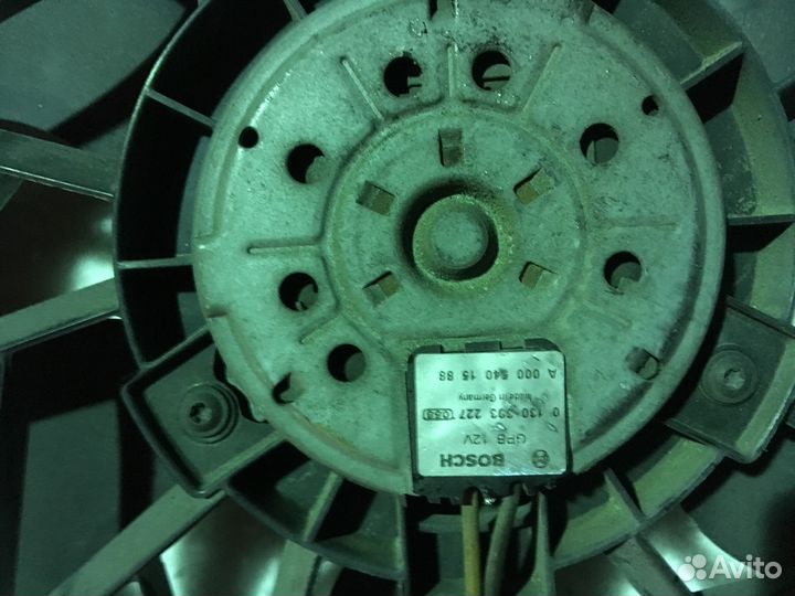 Вентилятор охлаждения радиатора мерседес w210