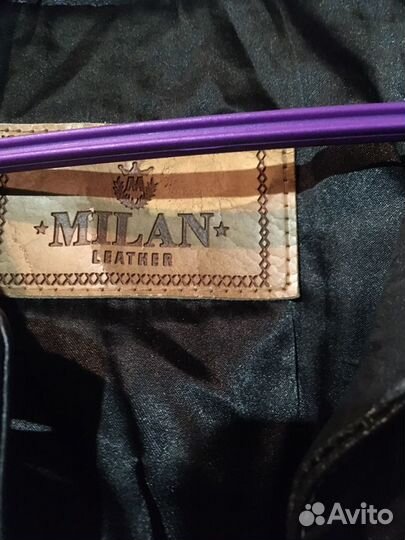 Кожаный пиджак