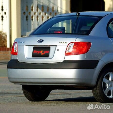 Бампер задний в цвет Kia Rio 2 (2005-2010) седан