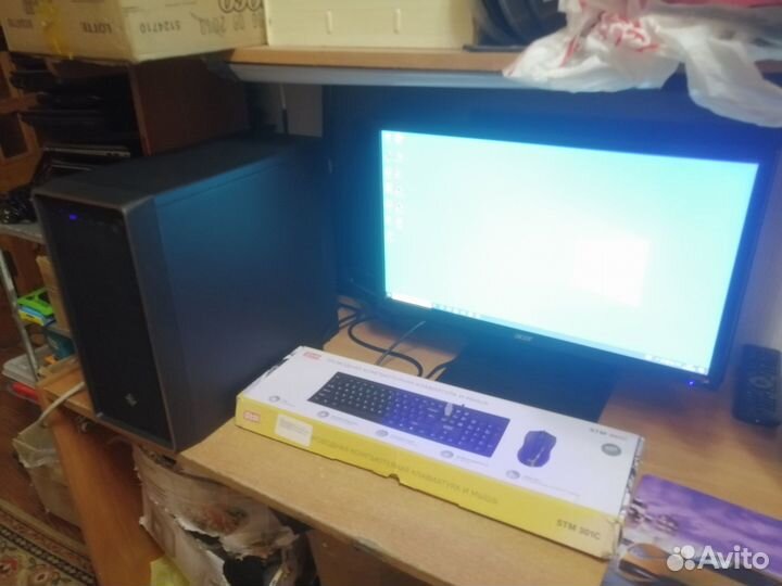 Игровой Компьютер в сборе Intel Core I3-4170 3.7