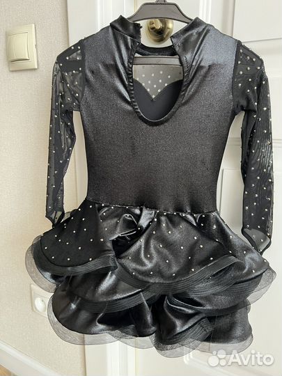 Платье для бальных спортивных танцев для девочки