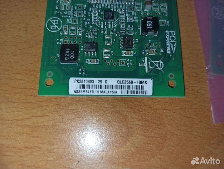 Контроллер qlogic QLE2560 8Gbps Fibre Channel