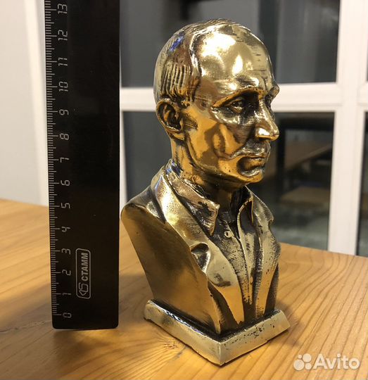 Бюст бронза Путин В.В