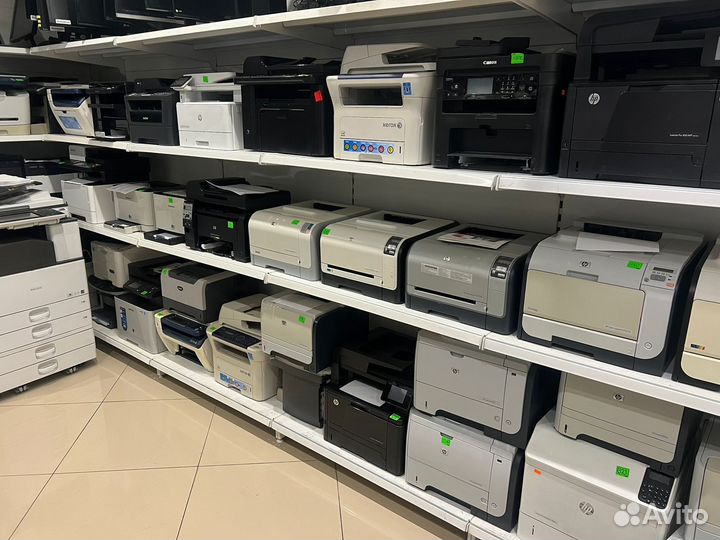 Принтеры ч/б, цветные лазерная печать