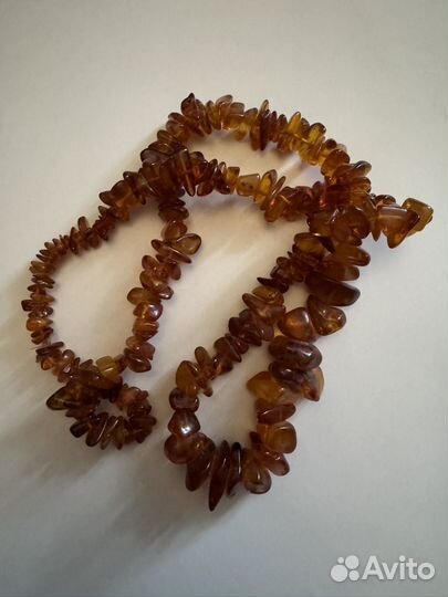 Бусы янтарь СССР