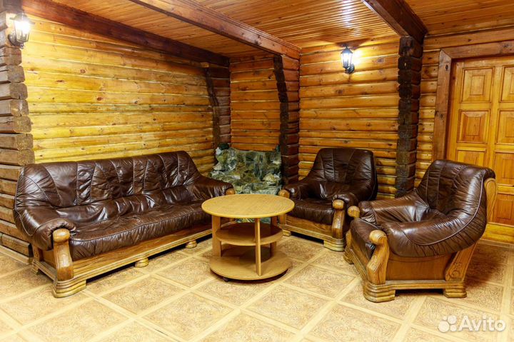 Сауна с теплым бассейном