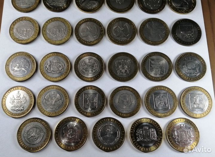 10 рублей биметалл