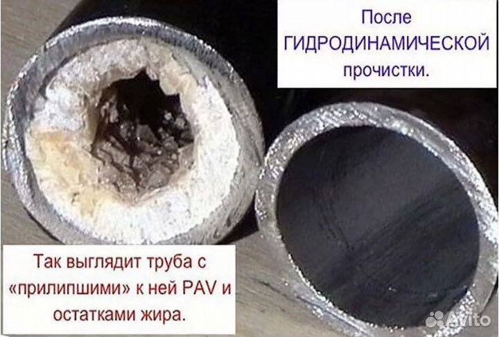 Устранение засоров,прочистка канализации