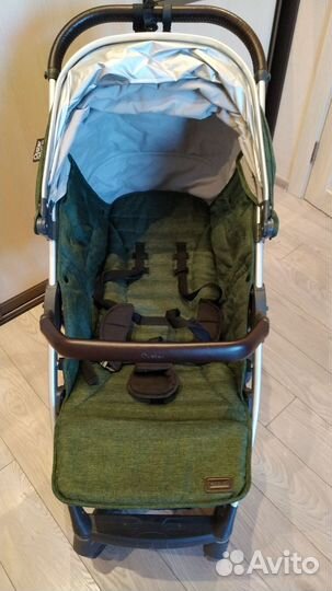 Прогулочная коляска oyster zero зеленая