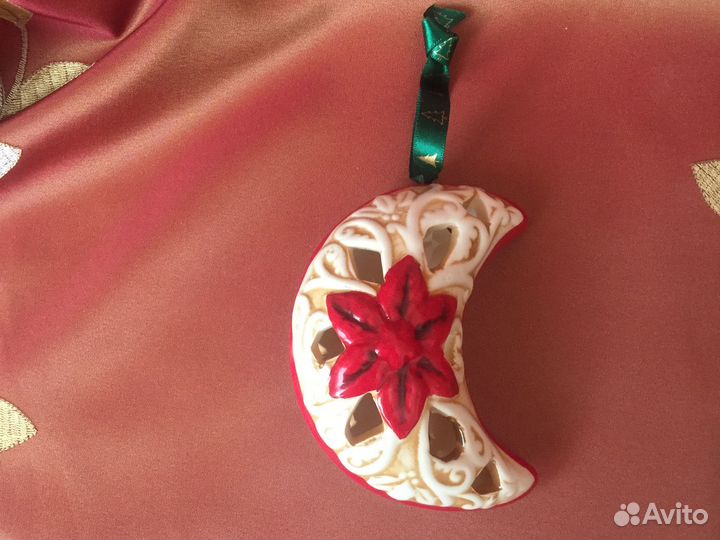 Новогодние игрушки набор керамика