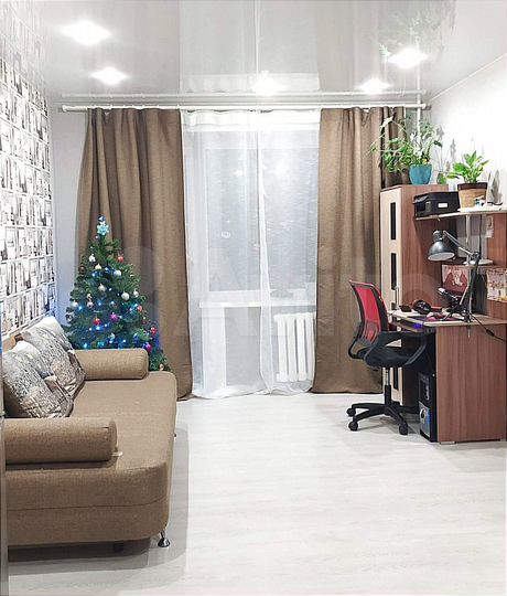 Комната 17 м² в 1-к., 4/4 эт.